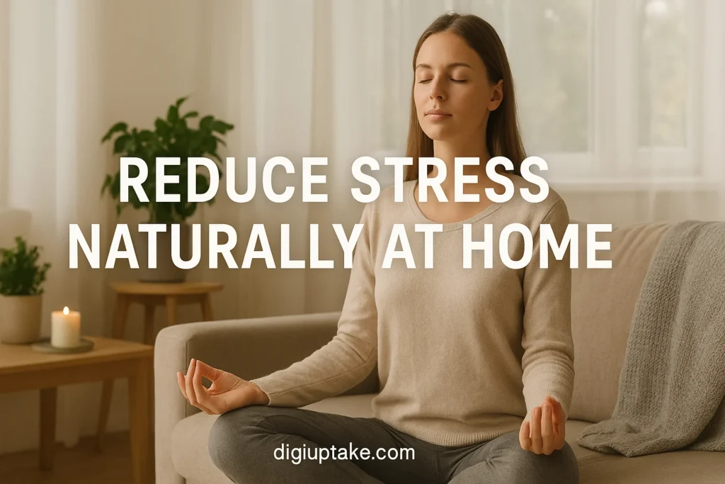 reduce stress naturally at home
