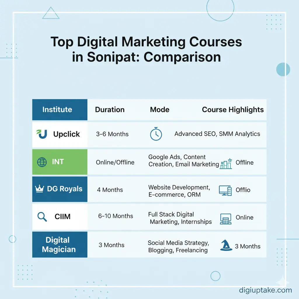 Digital Marketing course in Sonipat
