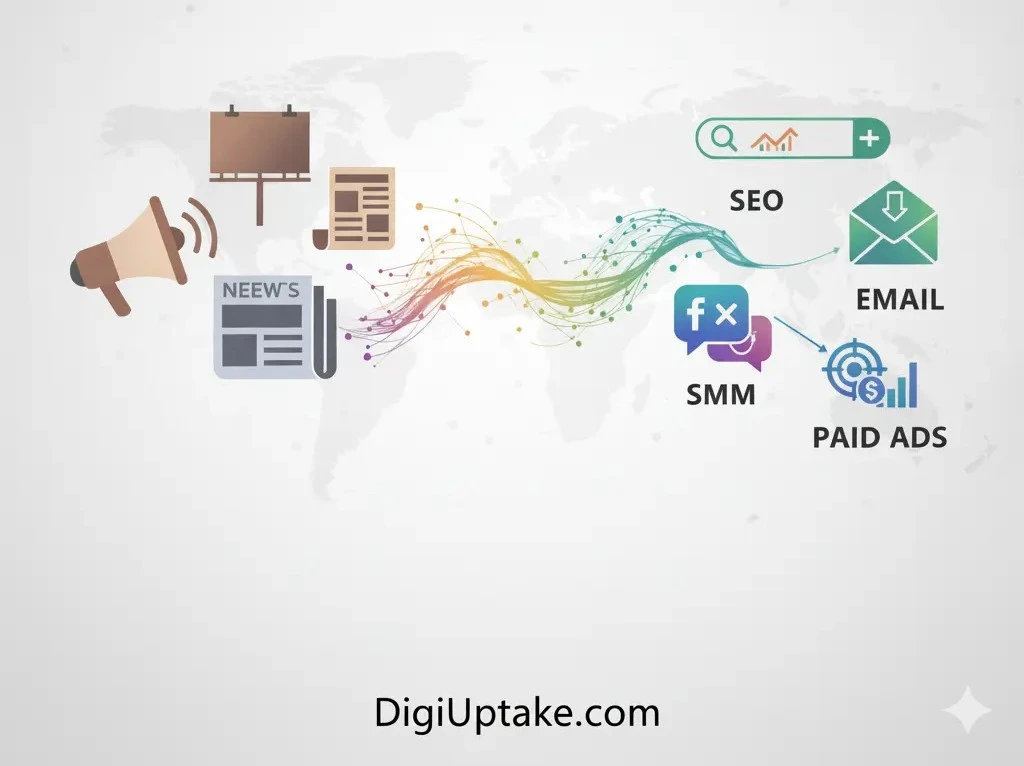 What is Digital Marketing 
